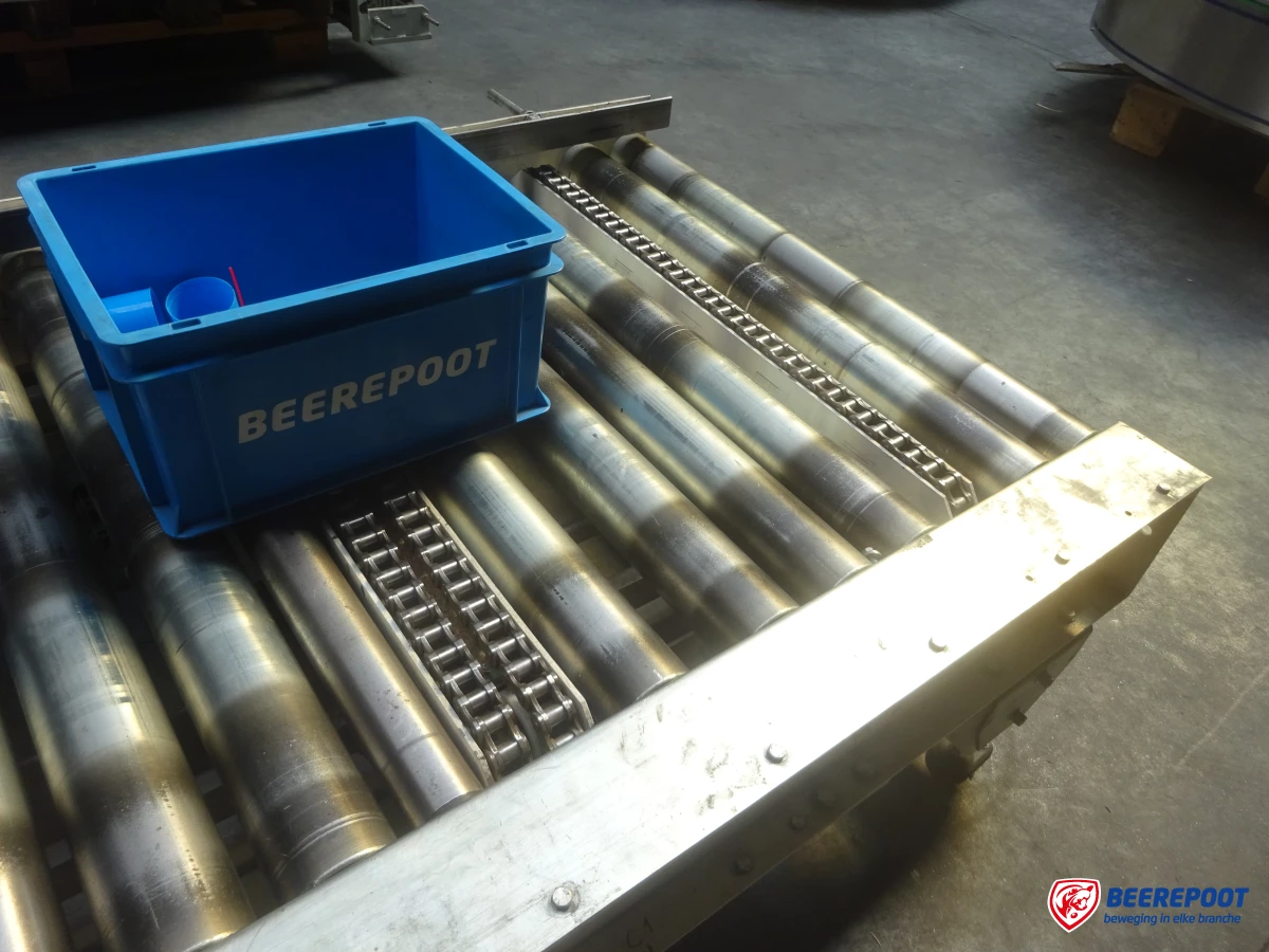 Rollenbaan-/kettingbaanwissel